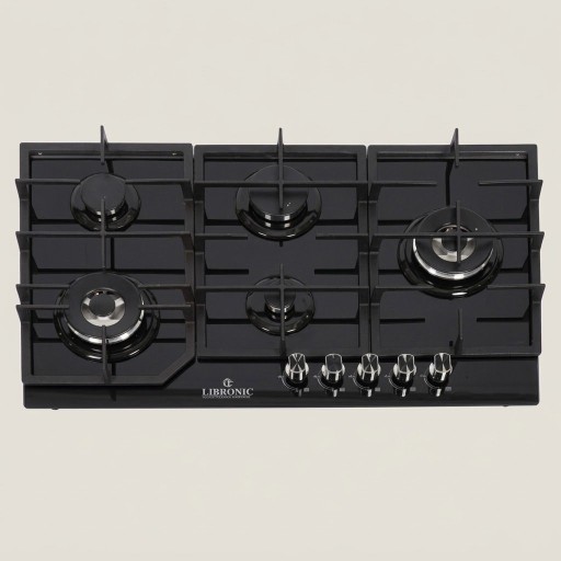 طباخ زجاج من ليبرونك ٥ مشاعل Gas Cooker