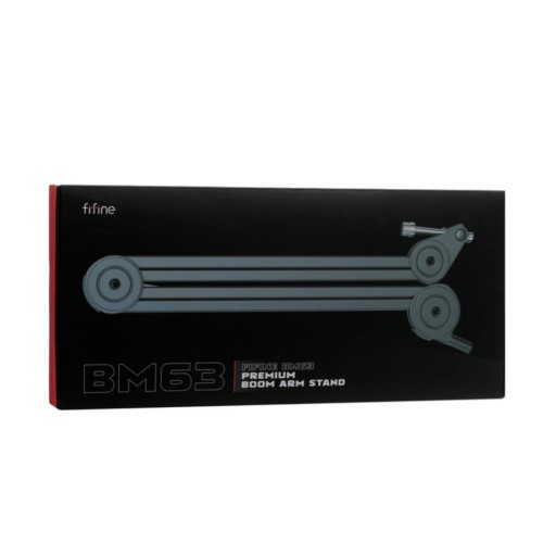 ذراع تثبيت ميكروفون مكتبي احترافي عالي التحمل فاي فاين (طراز Fifine BM63) Fifine BM63 Premium Heavy Duty Boom Arm Stand