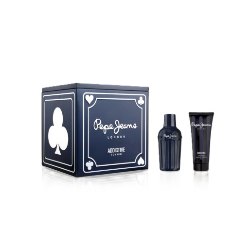 بيبي ينز مجموعة هدايا للرجال PEPE JEANS Addictive Gift Set for Him (Eau de Parfum 100ml + Body Lotion 100ml)