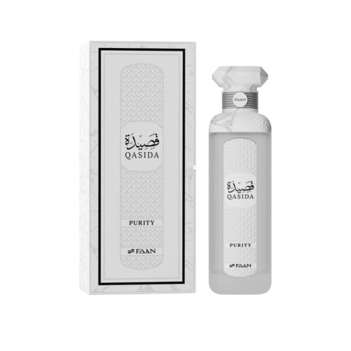 عطر  قصيدة بيوريتي للجنسين - أو دي بارفان، 200 مل Faan Qasida Purity Unisex Eau De Parfum, 200ML