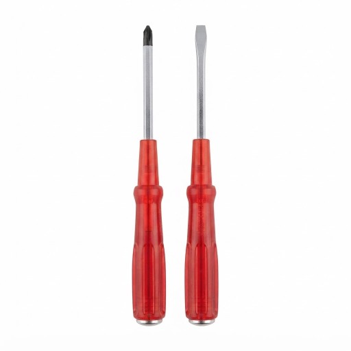 مجموعة درنفيس عدل ومربع بطول 20 سم 20 cm flathead and square-drive screwdriver set