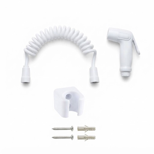 طقم شطاف بضغط مياه قوي للاستخدام المنزلي High-pressure bidet sprayer set for home use