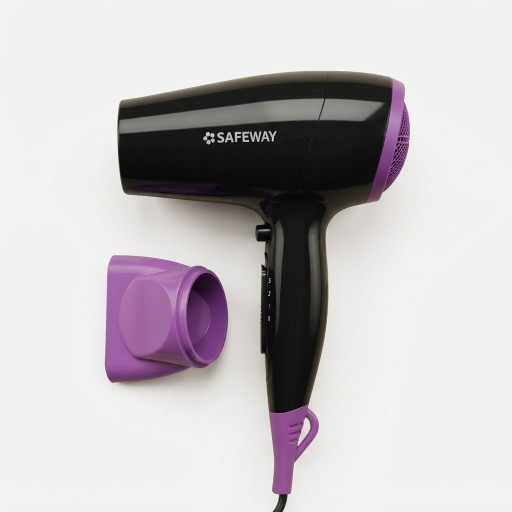 مجفف شعر Safeway JA-184017 بقوة 1800W وتجفيف بالهواء الساخن Safeway JA-184017 Hair Dryer (1800W, Hot Air Drying)