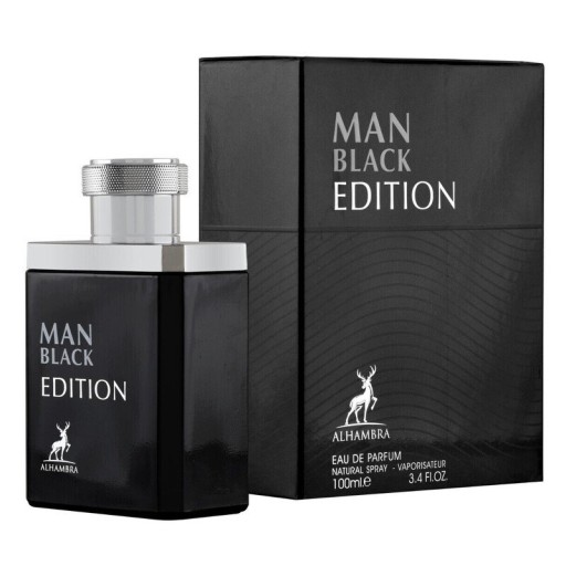 عطر ميزون الهامبرا للرجال، الإصدار الأسود 100مل Men's Black Edition EDP