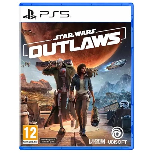 قرص لعبة ستار وورز أوتلوز لجهاز بلايستيشن 5 (Star Wars Outlaws - PS5) Star Wars Outlaws PlayStation 5 Game Disc