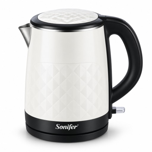 غلاية ماء كهربائية سونيفر 1.8 لتر، 1850 واط Sonifer Electric Water Kettle, 1.8L, 1850W