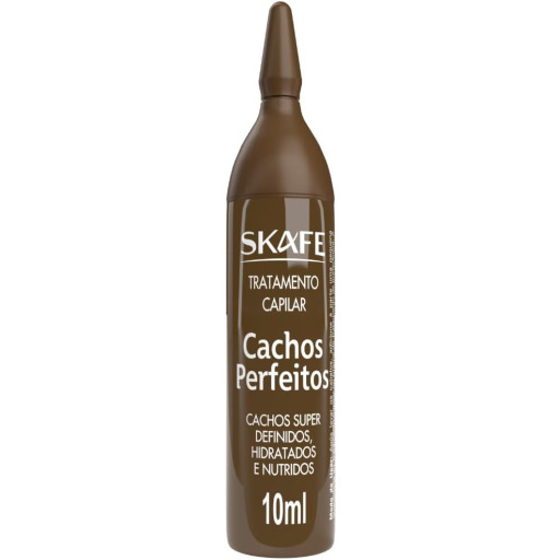 علاج عميق للشعر المجعد سكاف 10 مل Skafe Cachos Perfeitos Deep Hydration Hair Treatment 10 ml