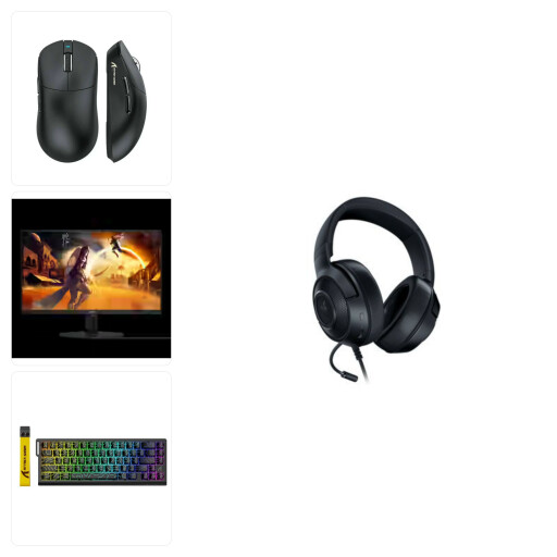 Razer Kraken X Lite Ultralight Gaming Headset + باقة (4 منتجات) Razer Kraken X Lite Ultralight Gaming Headset + Bundle (4 items)