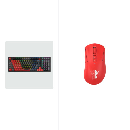 Bloody R73 Ultra Pyro Blaze dual mode wireless gaming mouse + Bloody S98 RGB Mechanical Switch Gaming Keyboard BLMS Red Switch Sports Red Bloody R73 Ultra Pyro Blaze dual mode wireless gaming mouse + Bloody S98 RGB Mechanical Switch Gaming Keyboard BLMS R