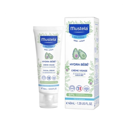 Hydra Baby Facial Cream With Organically Avocado كريم العناية لوجه الأطفال بالأفوكادو العضوي