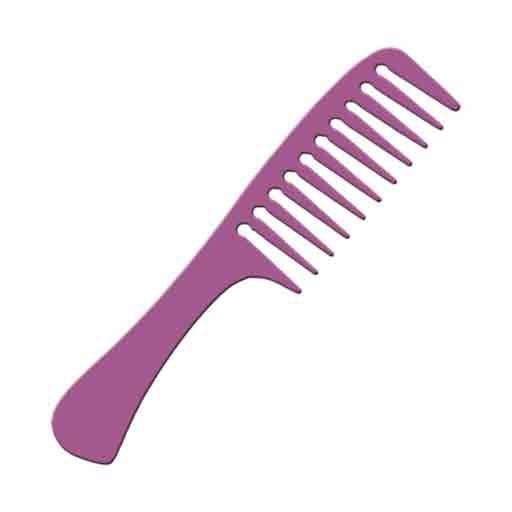 Wide Tooth Detangle Comb مشط عريض لفك تشابك الشعر