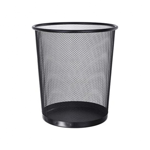 Metal Basket Recycling Bin سلة مهملات