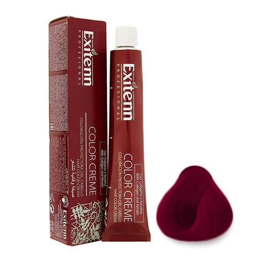Hair Color Cream With Collagen And Keratin - Red Ex Extra Color صبغ شعر مجموعة اللون الاحمر Ex