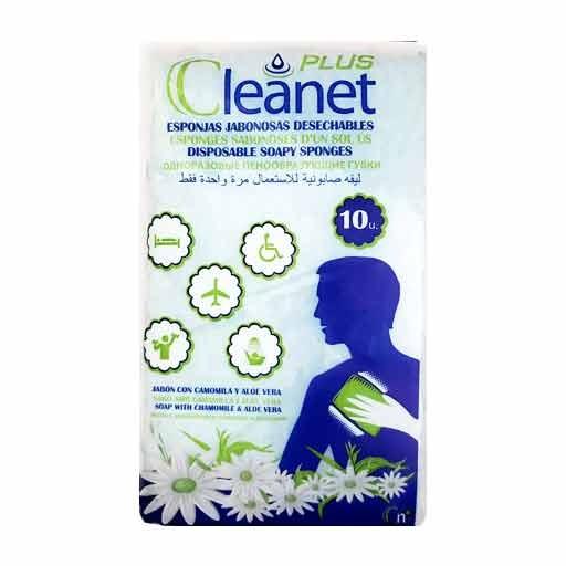 Herbi Feet Disposable Soapy Sponge10 Pcs Set سيت اسفنجة صابونية للجسم