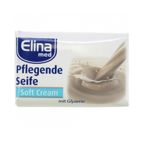 Elina Med Soft Cream Soap صابونة كريمية للوجه والجسم