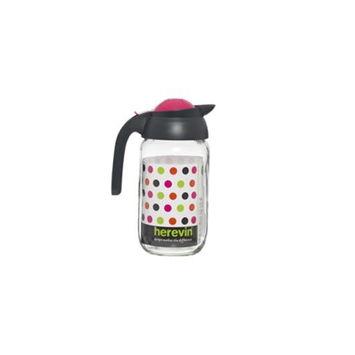 ابريق زجاجي مع مقبض يد بلاستيكي Glass Jug With Plastic Lid 