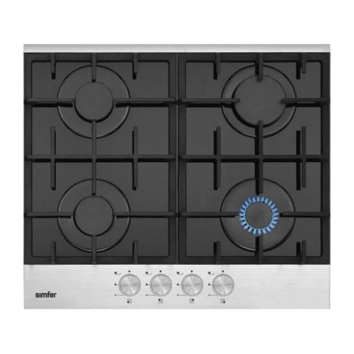 طباخ غاز زجاجي مدمج Built-in Gas Hob 60 CM