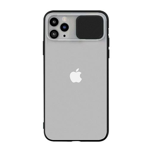 Luxury Slide Camera Lens Protection Shockproof Silicone Mobile iPhone كفر لأجهزة الآيفون