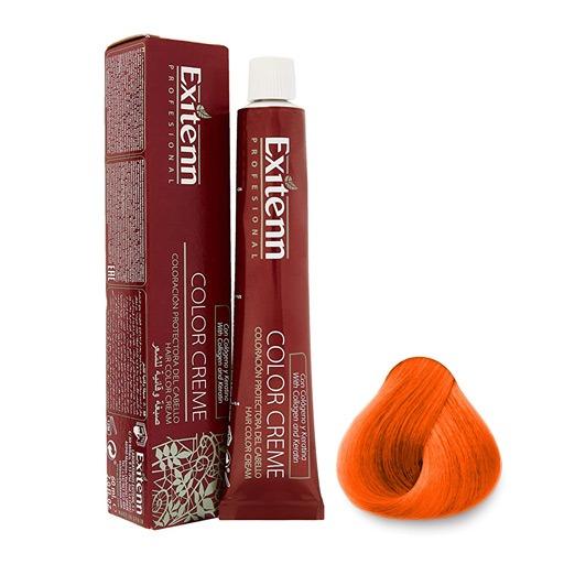 Hair Color Cream With Collagen And Keratin - Copper Intense صبغ شعر مجموعة اللون النحاسي الكثيف