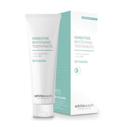 معجون اسنان مبيض للاسنان الحساسة Whitewash Sensitive Whitening Toothpaste