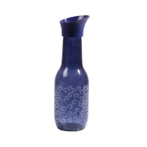  قنينة ماء زجاج مع غطاء متحرك 1 لتر Glass Water Bottel 1L