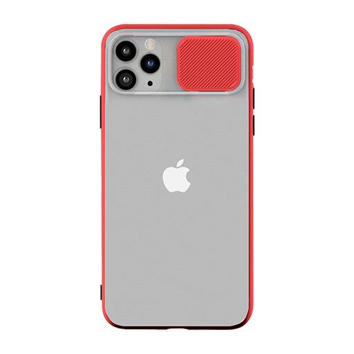 Luxury Slide Camera Lens Protection Shockproof Silicone Mobile iPhone كفر لأجهزة الآيفون
