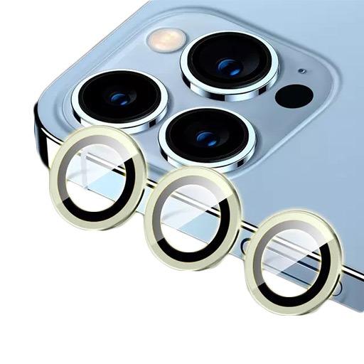 White Luminous Camera Ring Lens لصقة حماية عدسة الكاميرا الخلفية