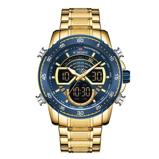 Sport Wrist Stainless Steel Watch Nf 9189 ساعة رجالية