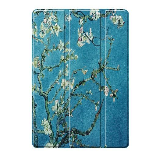كفر جلد لاجهزة ايباد Colored Drawings Leather iPad Case with Holder 
