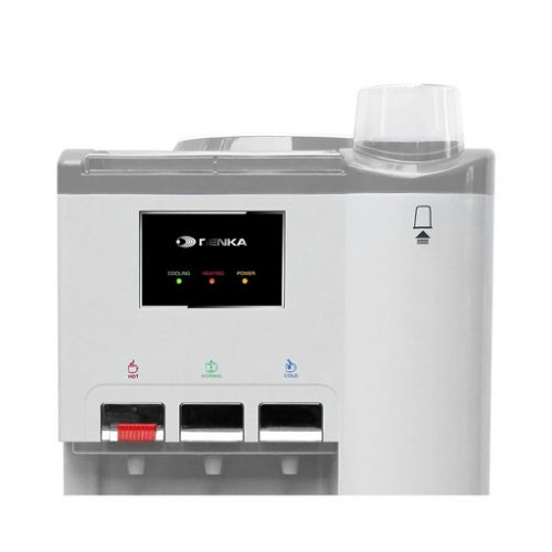 براد ماء مع ثلاجة Water Dispenser Top Loading With Fridge