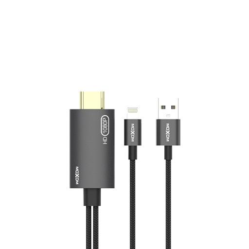 Moxom MX-AX28 Lightning To HDMI Adapter كيبل Lightning الى HDMI