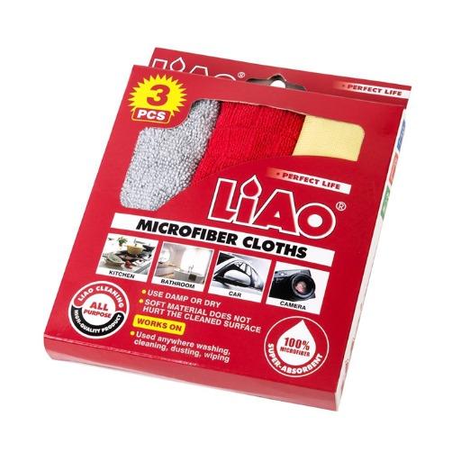 سيت قطع قماش للتنظيف Microfiber cloths 3 pcs Set