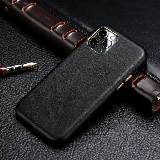 Genuine Leather Case For iPhone كفر جلد لأجهزة الآيفون