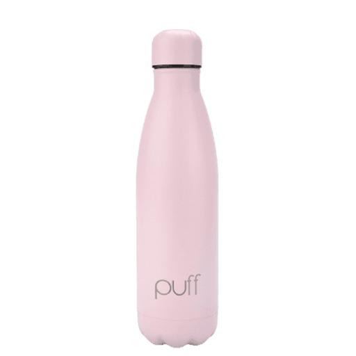 قنينة معدنية حافظة للحرارة Puff Matte Baby Pink Bottle 500ml