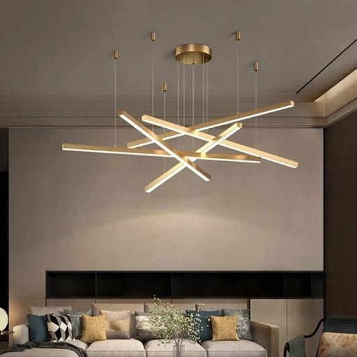Modren Long Line Chandelier Lighting ثريا