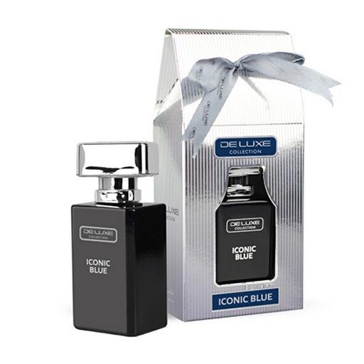 ماء معطر ايكونك بلو للرجال Deluxe Iconic Blue Eau de Parfum Men's Water Perfume 