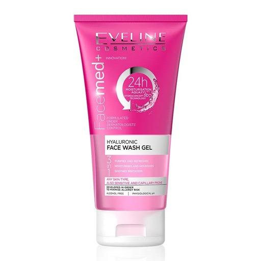 Facemed+ 3in1 Hyaluronic Moisturising Face Wash Gel غسول جل للوجه 3 في 1 بخلاصة حمض الهيالورونيك