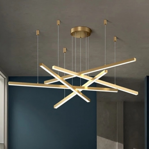 Modren Long Line Chandelier Lighting ثريا