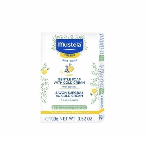 Mustela Gentle Bath Soap With Cold Cream صابون للأطفال