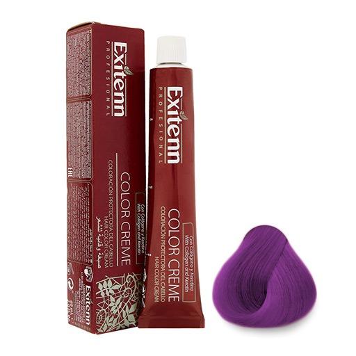 Hair Color Cream With Collagen And Keratin - Purple صبغ شعر مجموعة اللون البنفسجي