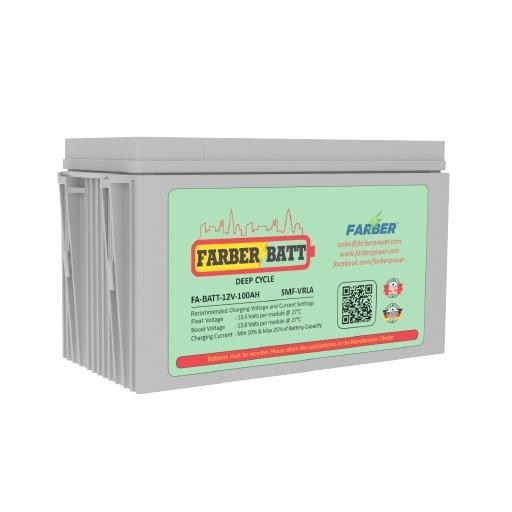 Batt Rechargeable Battery 12V/100 AH بطارية 12 فولت/ 100 أمبير