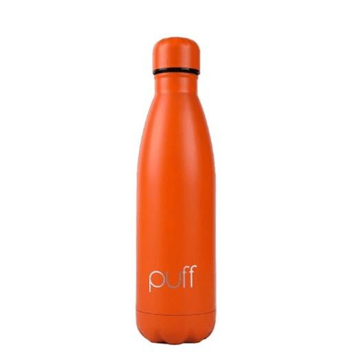 قنينة معدنية حافظة للحرارة Puff Matte Orange Bottle 500ml