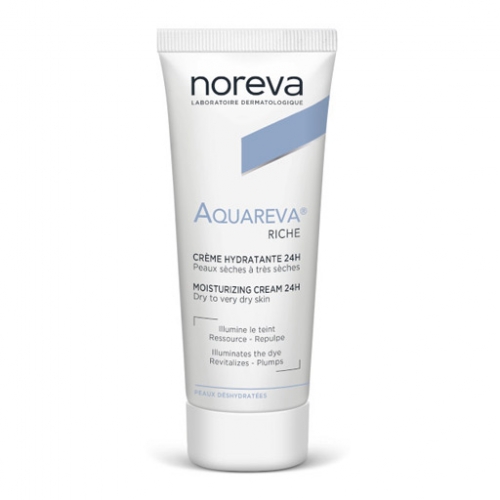 Aquareva Riche Moisturizing Cream 24H كريم مرطب للبشرة الجافة والجافة جداً