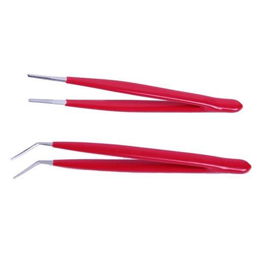 Super Fine Tip Straight Tweezer (145mm) سيت ملقط مستقيم ذو طرف مدبب