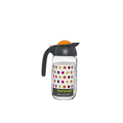 ابريق زجاجي مع مقبض يد بلاستيكي Glass Jug With Plastic Lid 