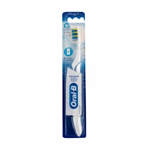 فرشاة اسنان تعمل بالبطارية Soft Pulsar 3D White Whitening Therapy Toothbrush