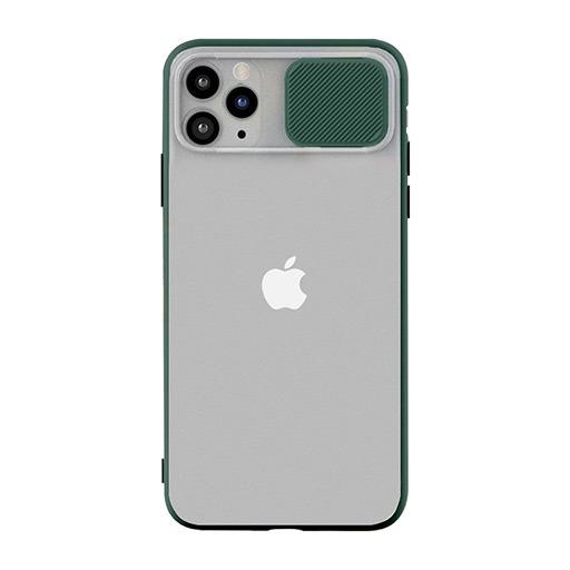 Luxury Slide Camera Lens Protection Shockproof Silicone Mobile iPhone كفر لأجهزة الآيفون