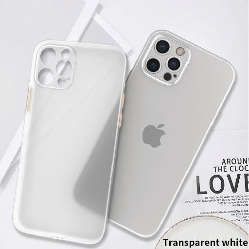 Ultra Thin Matte Shockproof Soft TPU Case For iPhone كفر سيليكون مات لأجهزة الآيفون