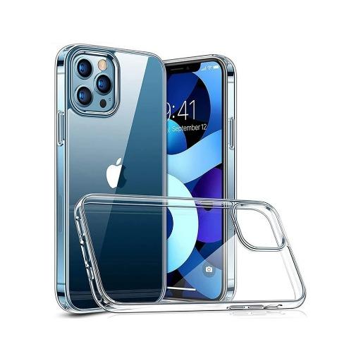 Ultra Thin Shockproof TPU Silicone Clear Case For iPhone كفر سيليكون شفاف لأجهزة الآيفون