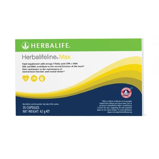 Herbalife Herbalifeline Max 30 capsules كبسولات الاوميغا 3